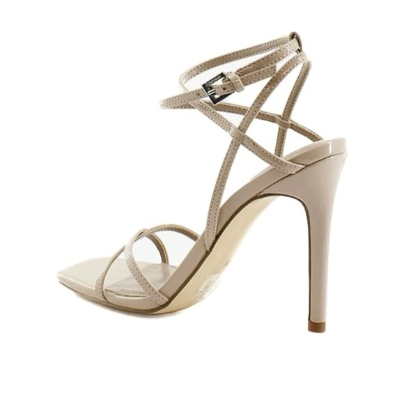 Calvin Klein Women's Tegin Heeled Sandal, Nude, 8.5 - Picture 3 of 5